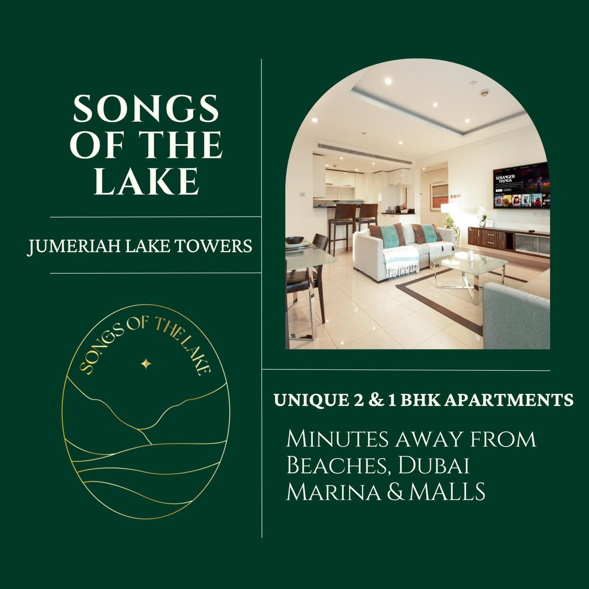 Songs Of The Lake By Lagom - Bonnington Apartment Jumeirah Lake Towers, Dubai Bagian luar foto